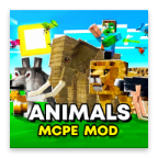 我的世界动物萌化模组(Animals Mod)