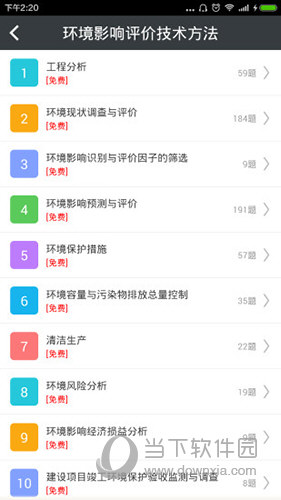 环境影响评价师总题库
