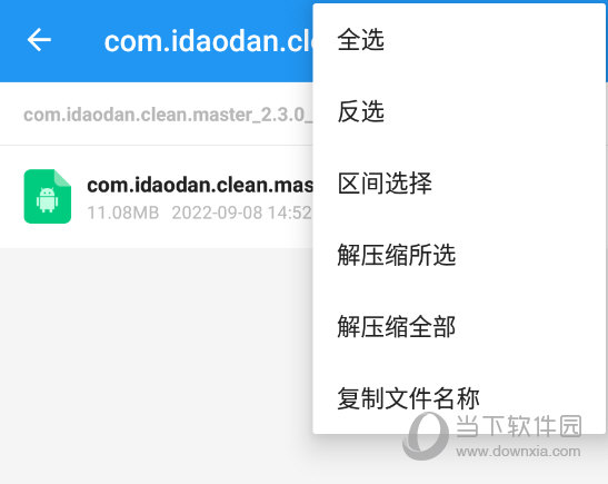 雪豹速清解压文件
